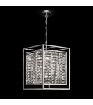 Hampton style pendant lamps - Maytoni Tening Pendant E14 4x60W Chrome MOD060PL-04CH - product 2