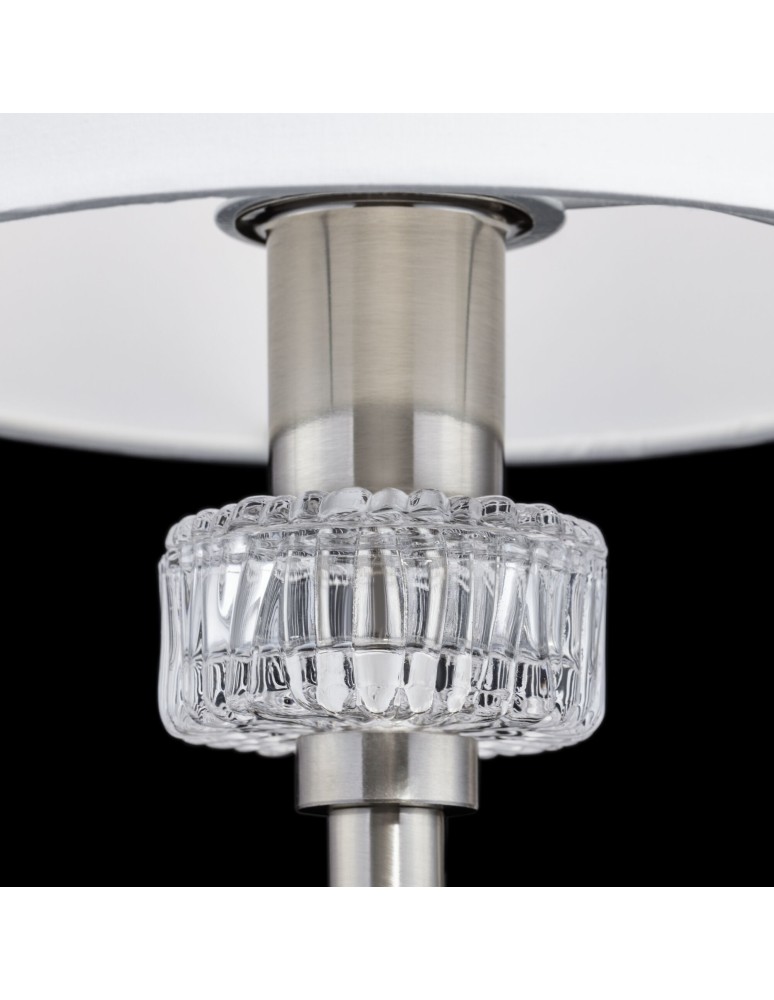 Wall lamps with lampshade - Maytoni Alicante 1xE14 40W wall lamp MOD014WL-01N nickel - product kolory-swiatla.pl 3