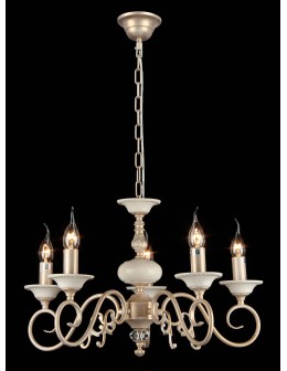 Maytoni Perla 5xE14 60W żyrandol ARM337-05-R kremowy oraz złoty - produkt 2