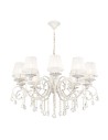 View Maytoni Grace 10xE14 40W chandelier ARM247-10-G white and gold