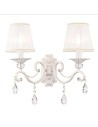 Maytoni Grace 2xE14 40W wall lamp ARM247-02-G white and gold