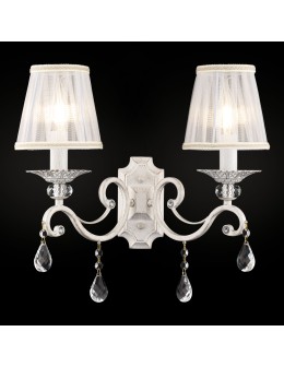 Maytoni Grace 2xE14 40W wall lamp ARM247-02-G white and gold - product 2
