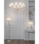 Table lamps with lampshade - Maytoni Grace 1xE14 40W table ARM247-00-G white and gold - product 3
