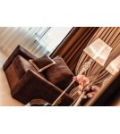 Floor lamps - Maytoni Grace 1xE14 40W floor lamp ARM247-11-G white and gold - product 3