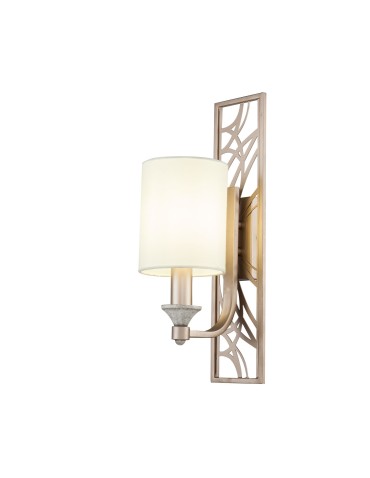 Maytoni Vittoria 1xE14 40W wall lamp H005WL-01BG cream and gold