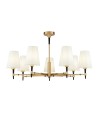 Maytoni Zaragoza 7xE14 40W chandelier H001CL-07BS brass