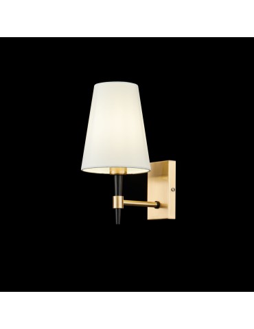 Maytoni Zaragoza 1xE14 40W kinkiet H001WL-01BS mosiądz - produkt 2