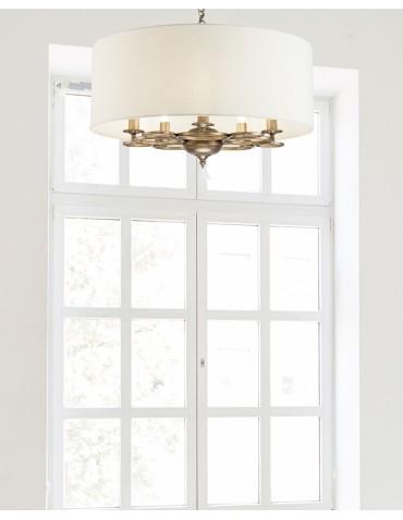 Maytoni Anna 5xE14 40W wisząca H007PL-05G złoty antyczny - produkt 2