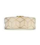 Ceiling lamps - Maytoni Messina 5xE27 60W ceiling light H223-PL-05-G gold. - product 1