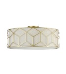 Ceiling lamps - Maytoni Messina 5xE27 60W ceiling light H223-PL-05-G gold. - product 4