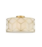Ceiling lamps - Maytoni Messina 3xE27 60W ceiling light H223-PL-03-G gold - product 1