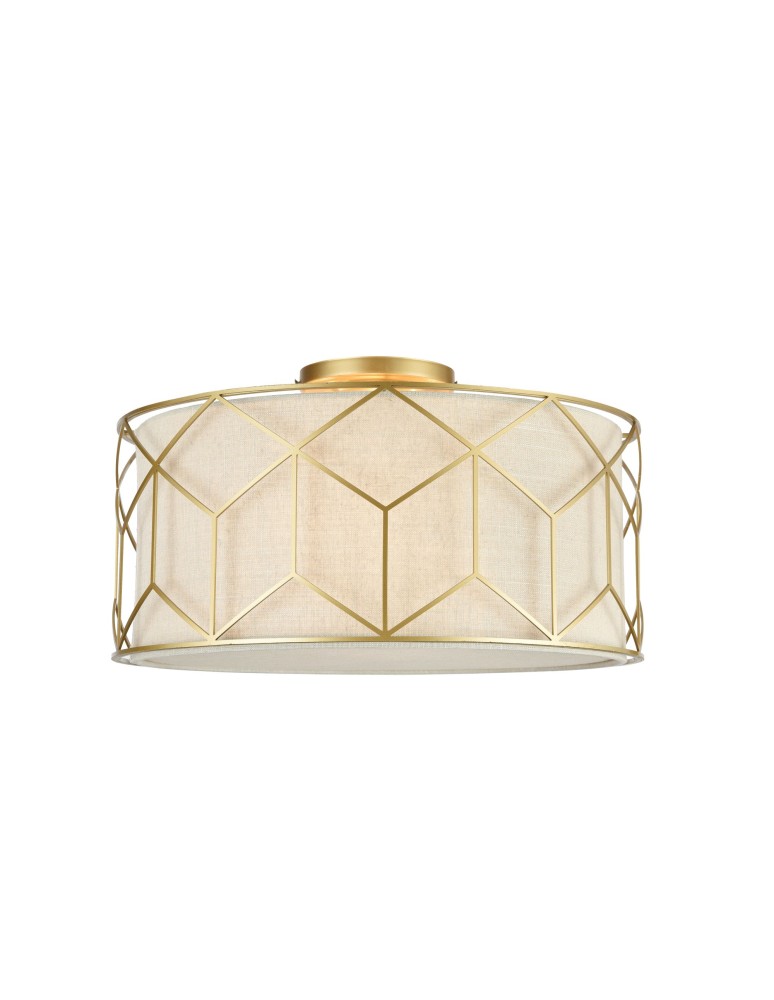 Ceiling lamps - Maytoni Messina 3xE27 60W ceiling light H223-PL-03-G gold - product kolory-swiatla.pl 1