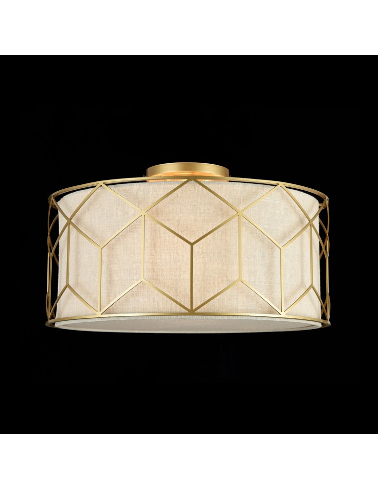 Ceiling lamps - Maytoni Messina 3xE27 60W ceiling light H223-PL-03-G gold - product kolory-swiatla.pl 2