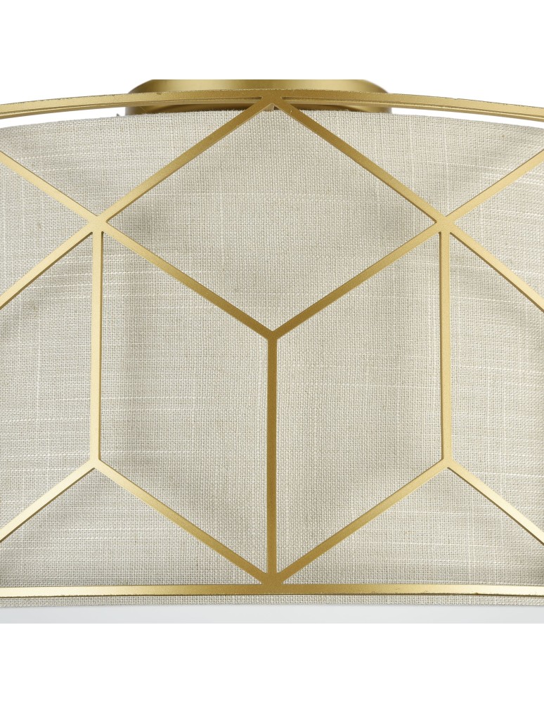 Ceiling lamps - Maytoni Messina 3xE27 60W ceiling light H223-PL-03-G gold - product kolory-swiatla.pl 5