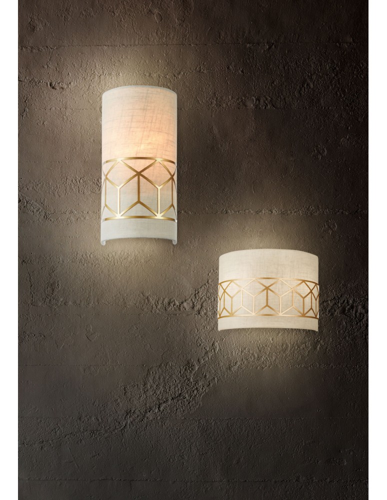 Wall lamps - Maytoni Messina 1xE14 40W wall lamp H223-WL-01-G gold - product kolory-swiatla.pl 3