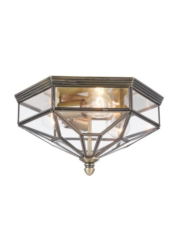 Maytoni Zeil 3xE27 60W ceiling light H356-CL-03-BZ brown