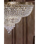 Ceiling lamps with crystals - Maytoni Palace 18xE27 60W chandelier DIA890-CL-18-G antique gold - product 3