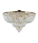 Ceiling lamps with crystals - Maytoni Palace 18xE27 60W chandelier DIA890-CL-18-G antique gold - product 5