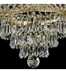 Ceiling lamps with crystals - Maytoni Palace 18xE27 60W chandelier DIA890-CL-18-G antique gold - product 7