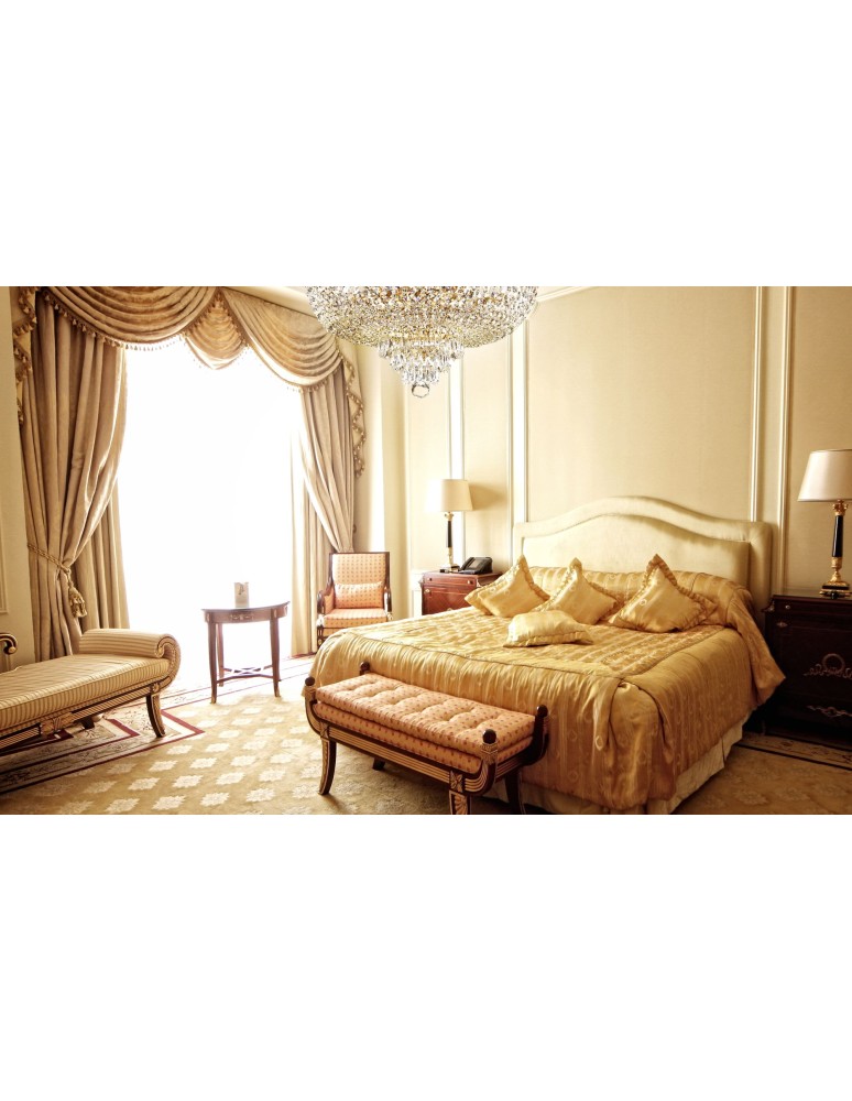 Ceiling lamps with crystals - Maytoni Palace 6xE27 60W chandelier DIA890-CL-06-G antique gold - product kolory-swiatla.pl 3