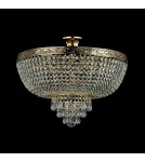 Ceiling lamps with crystals - Maytoni Palace 6xE27 60W chandelier DIA890-CL-06-G antique gold - product 4