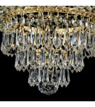 Ceiling lamps with crystals - Maytoni Palace 6xE27 60W chandelier DIA890-CL-06-G antique gold - product 7