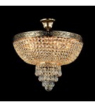 Ceiling lamps with crystals - Maytoni Palace 5xE27 60W chandelier DIA890-CL-05-G antique gold - product 2