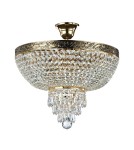 Ceiling lamps with crystals - Maytoni Palace 5xE27 60W chandelier DIA890-CL-05-G antique gold - product 4