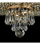 Ceiling lamps with crystals - Maytoni Palace 5xE27 60W chandelier DIA890-CL-05-G antique gold - product 6