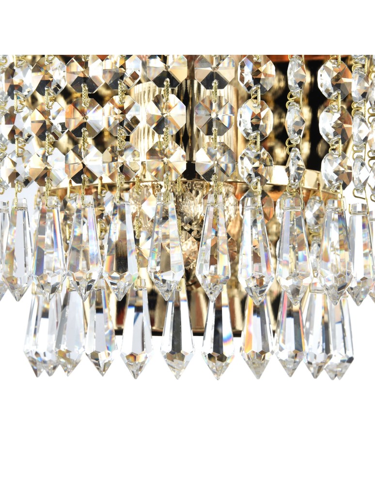 Glamour wall lamps - Maytoni Palace 1xE27 60W wall lamp DIA890-WL-01-G antique gold - product kolory-swiatla.pl 4