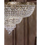 Ceiling lamps with crystals - Maytoni Palace 14xE27 60W chandelier DIA891-CL-14-G antique gold - product 3