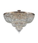 Ceiling lamps with crystals - Maytoni Palace 14xE27 60W chandelier DIA891-CL-14-G antique gold - product 5