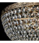 Ceiling lamps with crystals - Maytoni Palace 14xE27 60W chandelier DIA891-CL-14-G antique gold - product 7