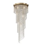 Glamour chandeliers - Maytoni Cascade 12xE14 60W chandelier DIA522-CL-12-G antique gold. - product 1