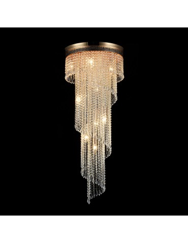 Maytoni Cascade 12xE14 60W żyrandol DIA522-CL-12-G złoty antyczny - produkt 2