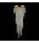 Glamour chandeliers - Maytoni Cascade 12xE14 60W chandelier DIA522-CL-12-G antique gold. - product 3