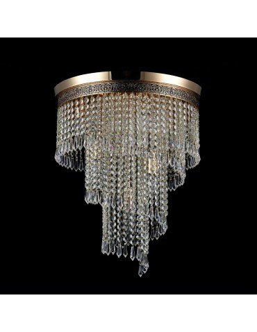 Maytoni Cascade 7xE14 60W chandelier DIA522-CL-07-G gold.