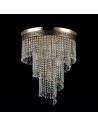Maytoni Cascade 7xE14 60W chandelier DIA522-CL-07-G gold.