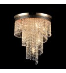 Glamour chandeliers - Maytoni Cascade 7xE14 60W chandelier DIA522-CL-07-G gold. - product 2
