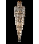 Glamour chandeliers - Maytoni Niagara 16xE14 60W chandelier DIA003-PT50-G gold. - product 2