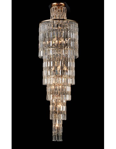 Maytoni Niagara 16xE14 60W żyrandol DIA003-PT50-G złoty - produkt 2