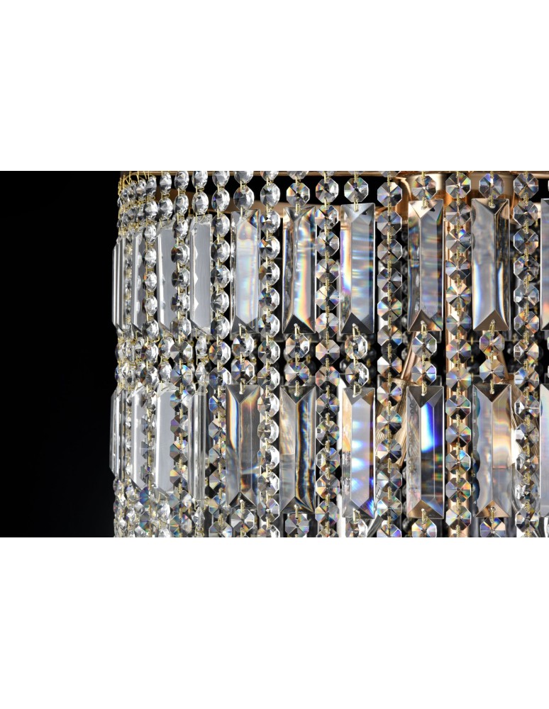 Glamour chandeliers - Maytoni Niagara 16xE14 60W chandelier DIA003-PT50-G gold. - product kolory-swiatla.pl 4
