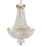 Glamour chandeliers - Maytoni Bella 6xE14 60W chandelier DIA750-TT40-WG gold - product 1