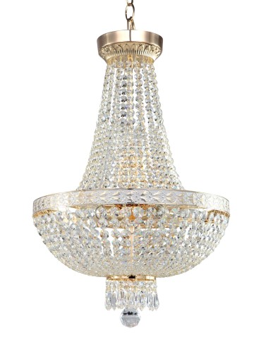 Maytoni Bella 6xE14 60W chandelier DIA750-TT40-WG gold