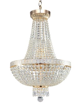 Maytoni Bella 6xE14 60W żyrandol DIA750-TT40-WG złoty