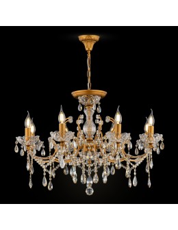 Maytoni Sevilla 8xE14 60W żyrandol DIA004-08-G złoty - produkt 2