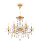 Chandelier chandeliers - Maytoni Sevilla 6xE14 60W chandelier DIA004-06-G gold - product 1