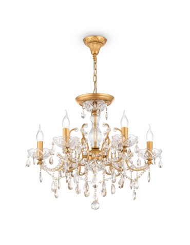 Maytoni Sevilla 6xE14 60W chandelier DIA004-06-G gold