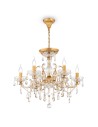 Maytoni Sevilla 6xE14 60W żyrandol DIA004-06-G złoty
