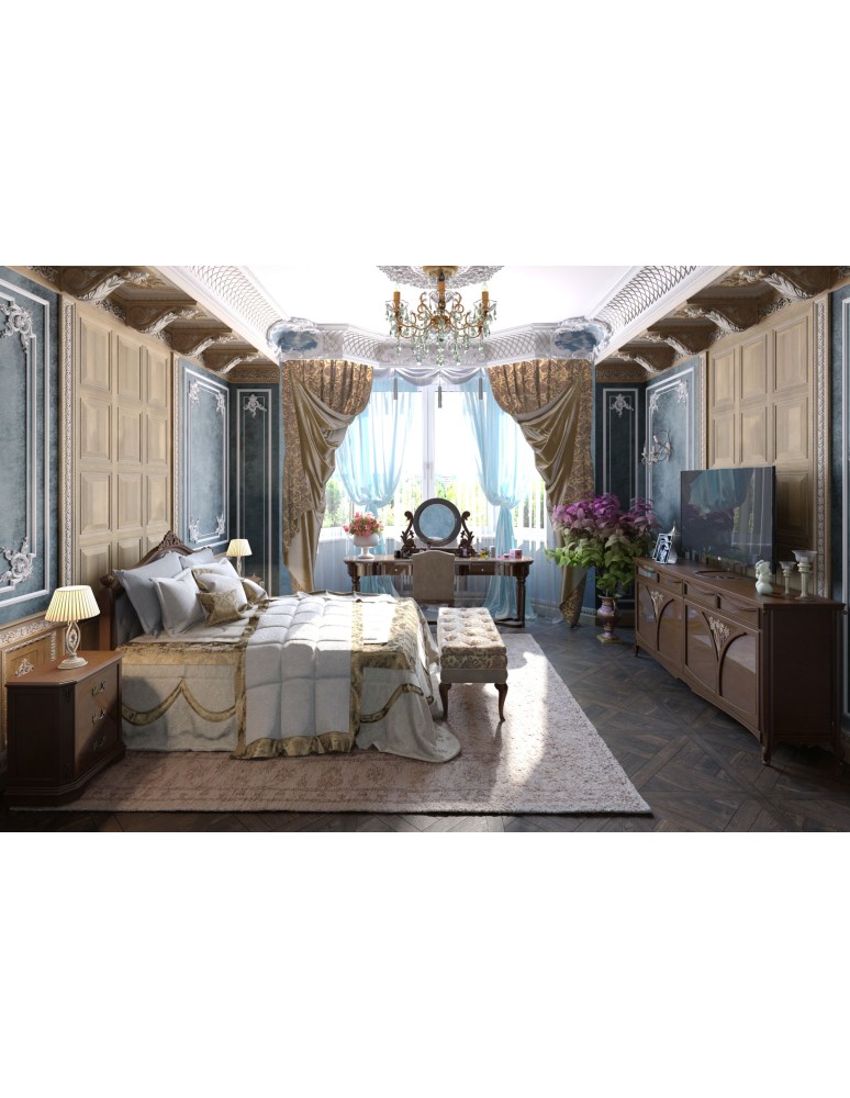 Chandelier chandeliers - Maytoni Sevilla 6xE14 60W chandelier DIA004-06-G gold - product kolory-swiatla.pl 3